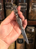 Triple Moon Goddess Athame - Small Ritual Ceremonial Dagger