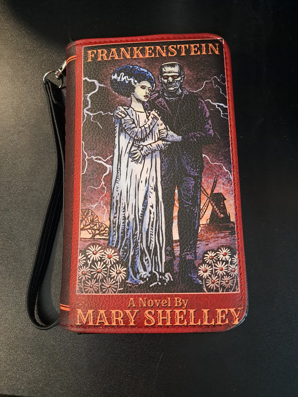 Frankenstein by Mary Shelley Book Wallet