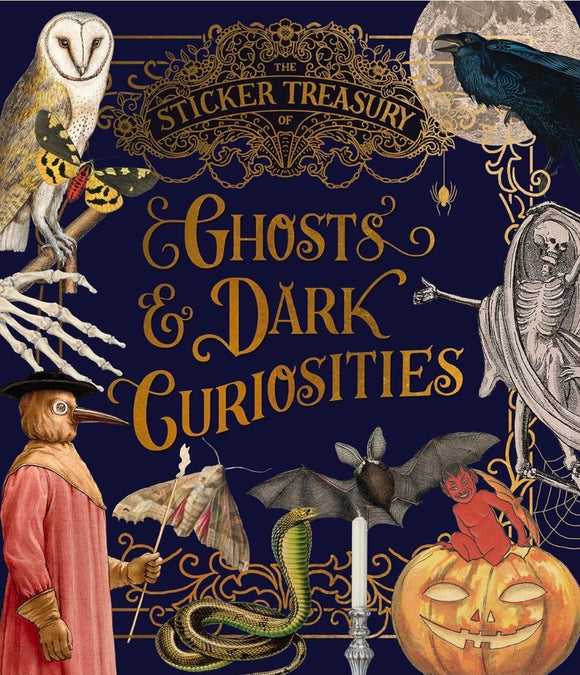 The Sticker Treasury of Ghosts & Dark Curiosities - Sticker Book