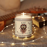 LEO Zodiac Scented Soy Candle, 9oz