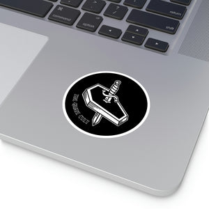 The Grave Cult Logo - Round Sticker