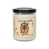 SCORPIO Zodiac Scented Soy Candle, 9oz