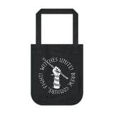 Witches Unite! Organic Canvas Tote Bag