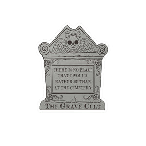 The Grave Cult - At the Cemetery - Vinyl Sticker