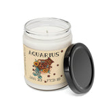 AQUARIUS Zodiac Scented Soy Candle, 9oz