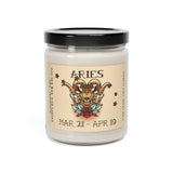 ARIES Zodiac Scented Soy Candle, 9oz