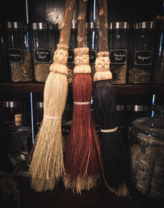 Traditional Broom - Hearth Broom - Witch's Besom