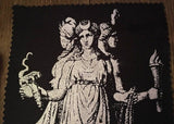 Thorn & Moon Hekate Goddess Canvas Patch