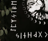 Thorn & Moon Altar Cloth - Norse Yggdrasil - Tree of Life - Elder Futhark - Moon Phases