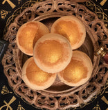 Thorn & Moon Bath Bomb - For The Gods - Golden - Egyptian Sandalwood, Papyrus, Musk, Cedarwood