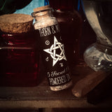 Thorn & Moon Powdered Incense - 5 Sacred Resins - frankincense, myrrh, palo santo, dragonsblood, white copal