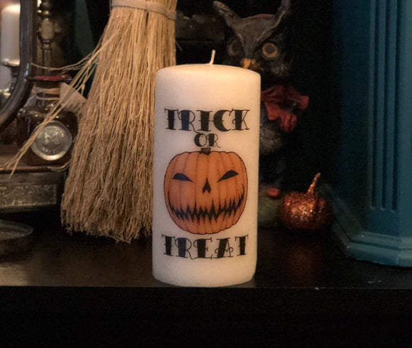 Thorn & Moon Candle - Trick or Treat - Jack o' Lantern - Halloween - Decorative 6