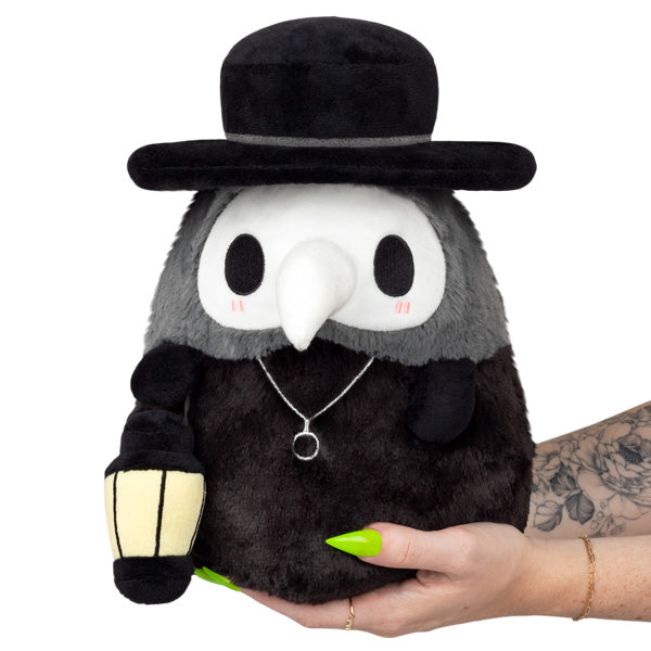 Plague Doctor Stuffie - Plush Toy - Mini Squishable - Soft – thornandmoon