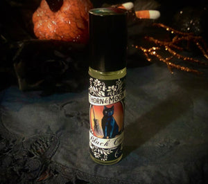 Fragrance Oil - Black Cat - Warm Cider, Licorice, and Orange Lollipops - Superstitious Scent