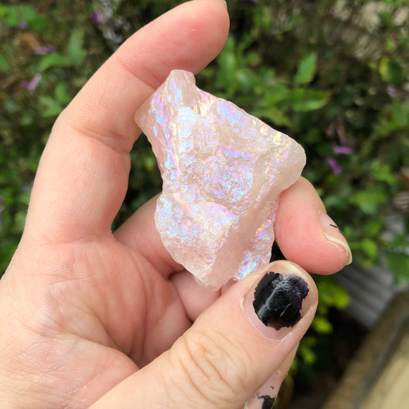 Angel Aura Rose Quartz