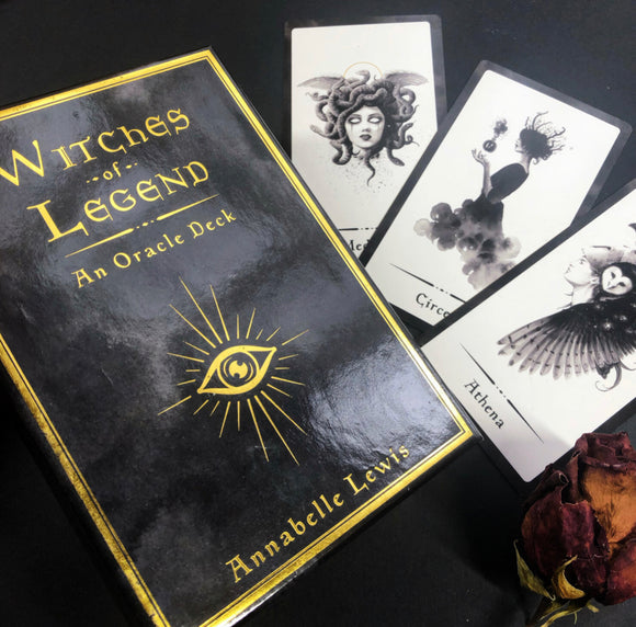 Witches of Legend Oracle Deck by Annabelle Lewis