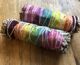 Love Bundle - Cleansing - California White Sage & Rose Petals - Rainbow - Chakra