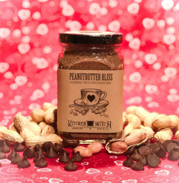 Peanutbutter Bliss - Gourmet Hot Chocolate Mix - Organic Artisan Cocoa