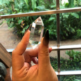 Optical Clear Quartz Double Terminated Crystal Point