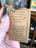 The Protection Bottle - Spell Bottle - Vintage Bottle - Herbs & Crystals