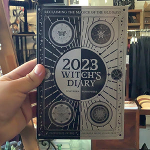 2023 Witch’s Diary by Flavia Kate Peters and Barbara Melklejohn-Free