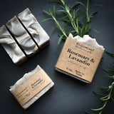 Rosemary & Lavandin Artisan Soap - Willowleaf Botanicals - 4 oz bar