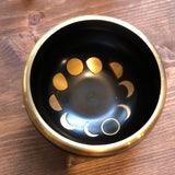 Moon Phases Brass Singing Bowl