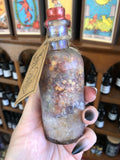 The Love Bottle - Spell Bottle - Vintage Bottle - Herbs & Crystals
