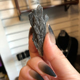 Black Kyanite Blades - Raw Tumble Stone