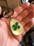 Four Leaf Clover (Glow in the Dark) Keychain