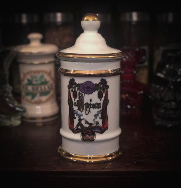 Opium - Antique Apothecary Style Jar Candle