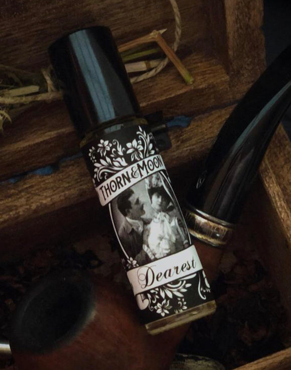 Fragrance Oil - Dearest - Bourbon, Spiced Tobacco, Mahogany, Vanilla - Peculiar Perfume