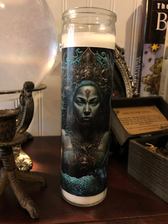 Yemaya Devotional Candle