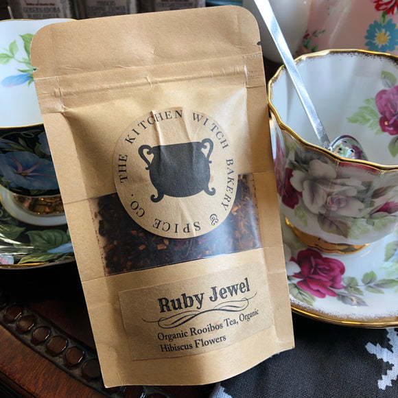 Ruby Jewel - Organic Rooibos & Hibiscus Tea Blend