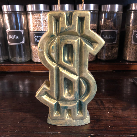 Money Draw - Dollar Sign - Figure Candle