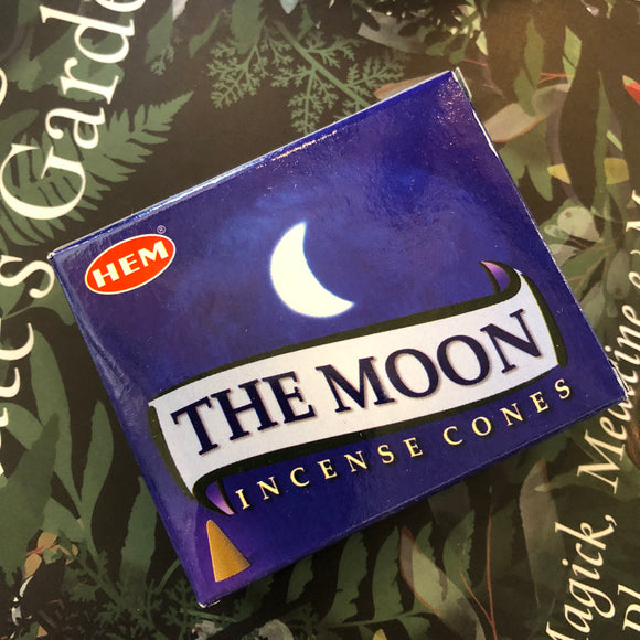 HEM The Moon Cone Incense (10-pack)