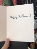 Hello Gourdgeous Halloween Greeting Card