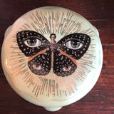 Madame Butterfly Ceramic Box - Porcelain - Tarot - Altar - Jewelry Dish