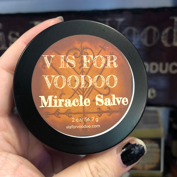V is for Voodoo - Miracle Salve