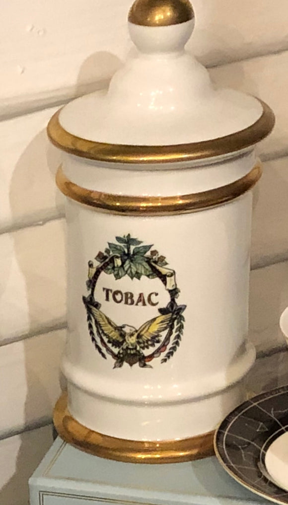 Tobacco - Antique Apothecary Style Jar Candle