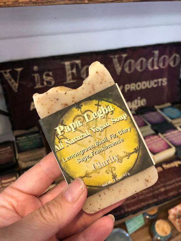 V is for Voodoo - PAPA LEGBA - All Natural Vegan Soap