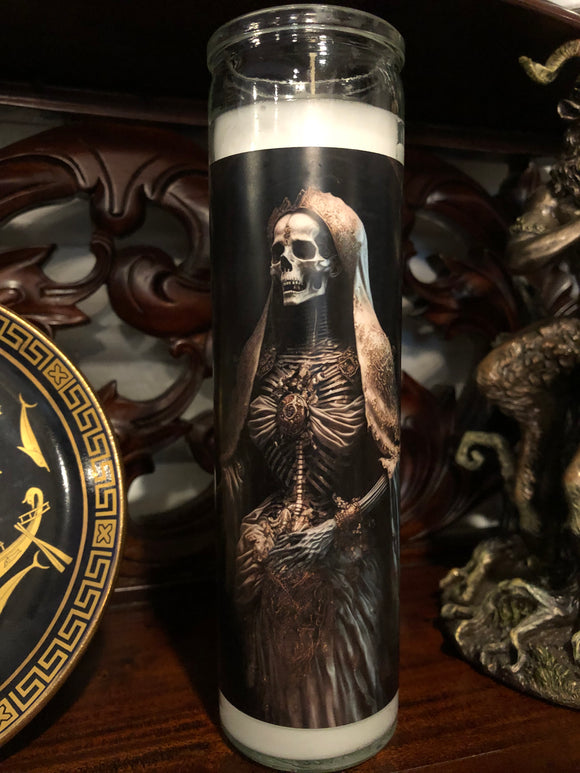 Santa Muerte Devotional Candle