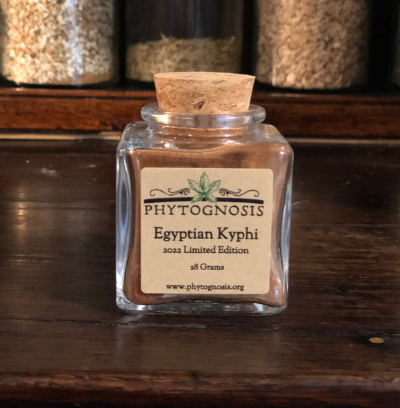 Phytognosis - Egyptian Kyphi Incense - limited edition