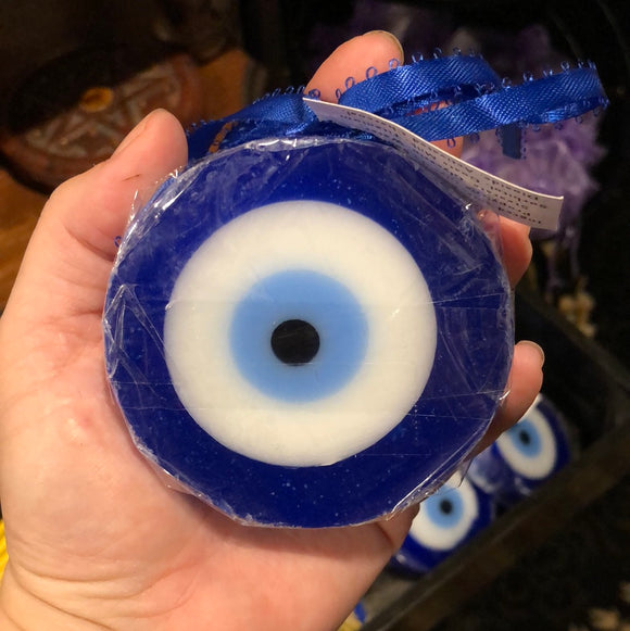 Evil Eye Soap - Fancy Glycerin Soap - 4 oz Bar - Remove Negativity