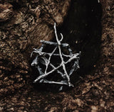 The Pentagram Ring - Sterling Silver - Adjustable