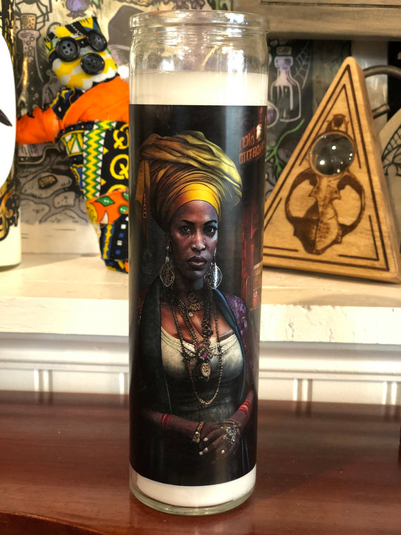 Marie Laveau Devotional Candle