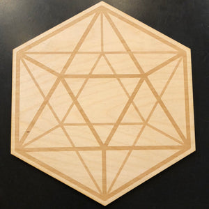 Icosahedron Crystal Grid