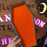 Velvet Coffin Trinket Tray - Lively Ghosts