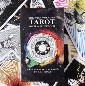 The Wild Unknown Tarot Deck and Guidebook by Kim Krans