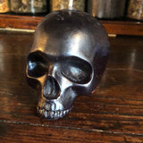 Black Skull Candle - Soy Wax - Vanilla Scent